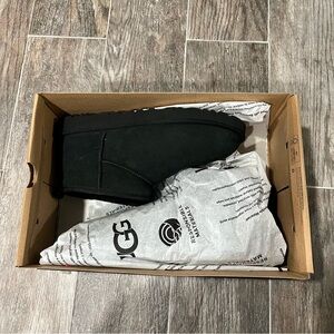Men's UGG Black Suede Shoes